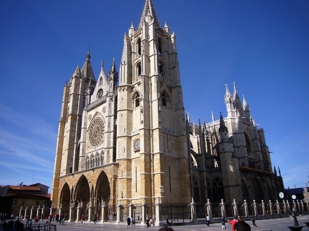 La cathédrale de Léon