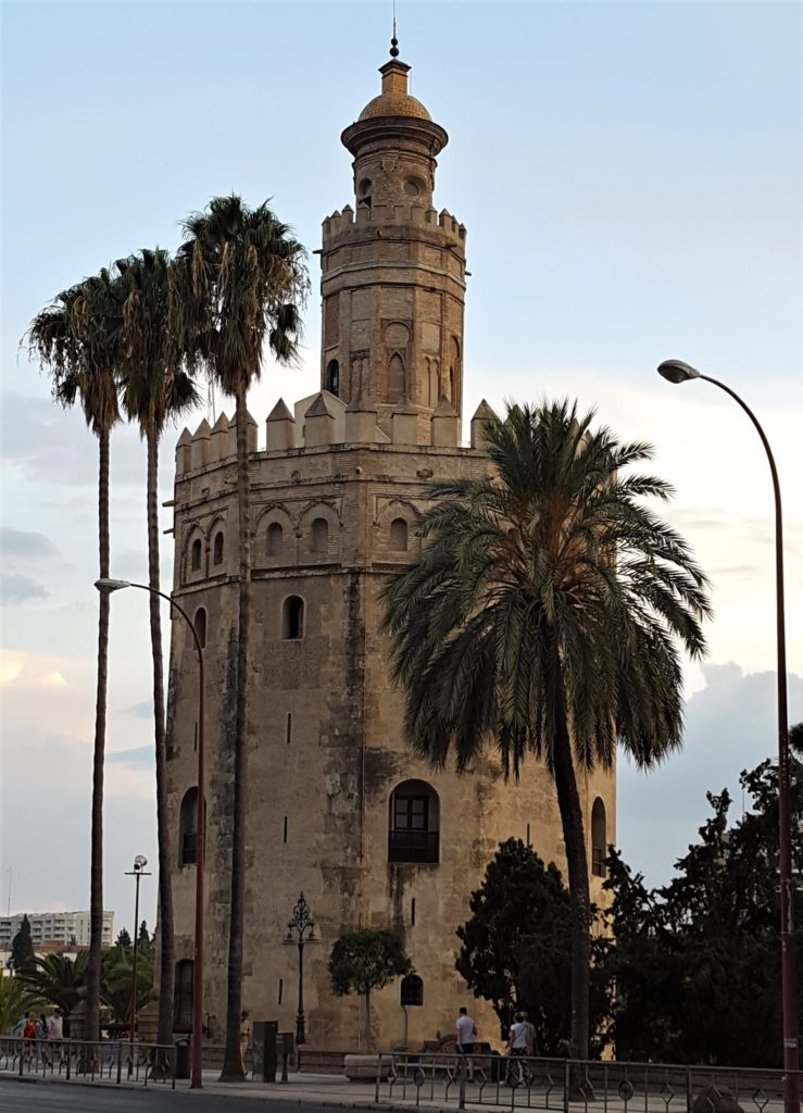 Séville, la Torre del Oro, la Macarena, Palacio San Telmo, Hôtel Alfonso XIII.
