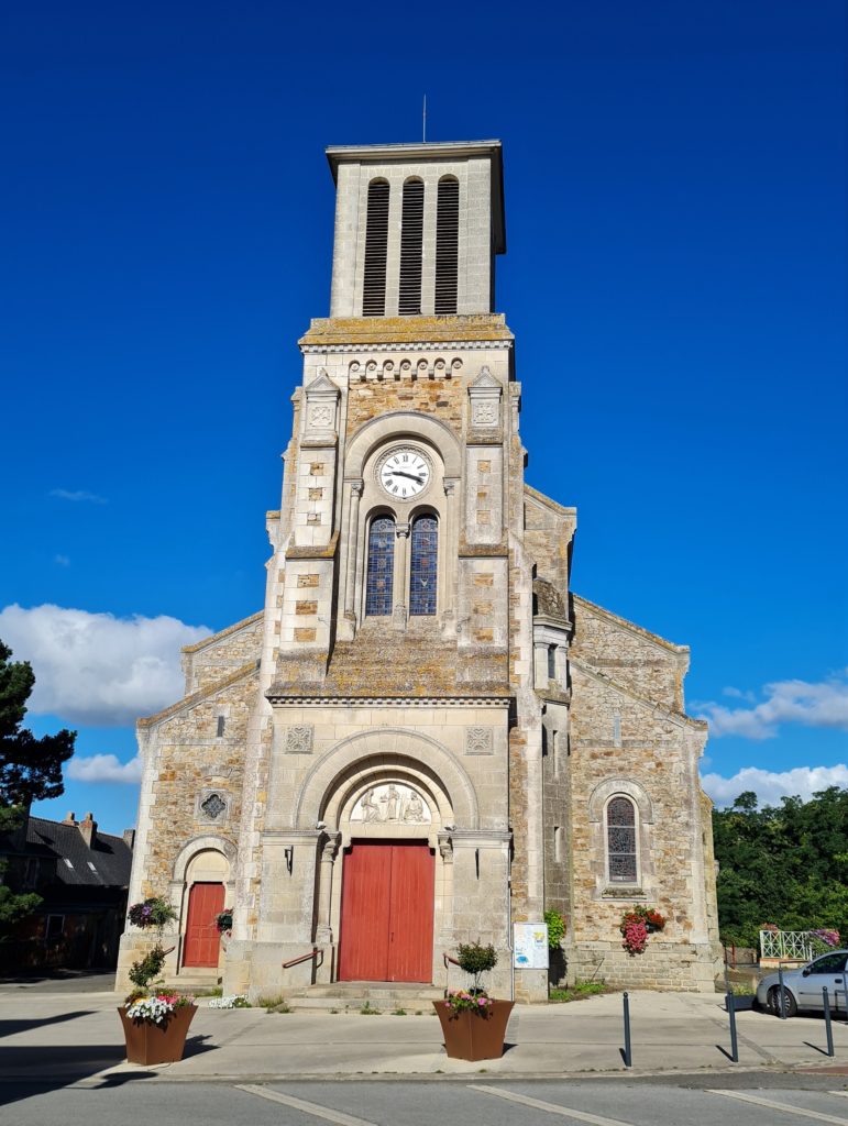 L'église à Savenay