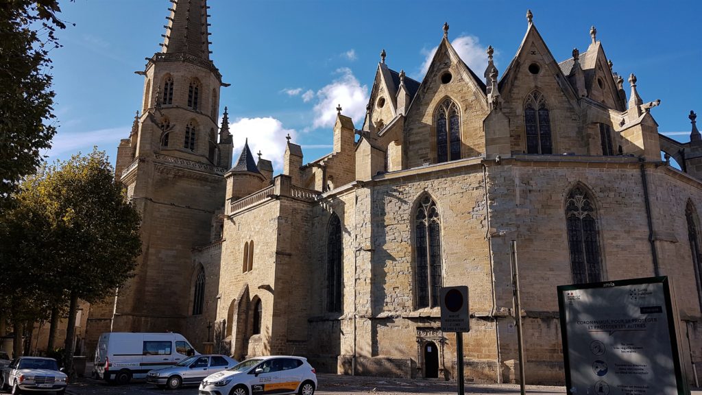 La cathédrale Saint Maurice à Mirepoix