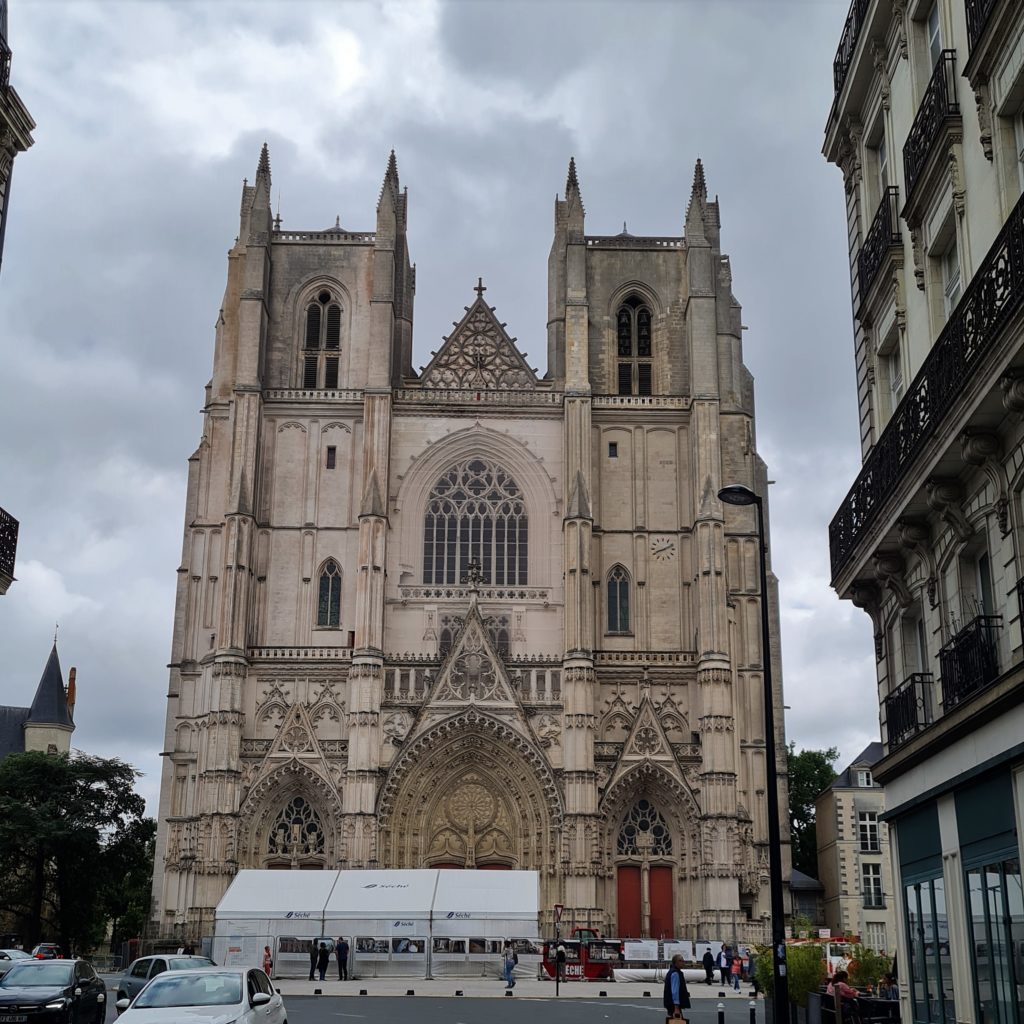 La cathédrale St Pierre et Paul à Nantes.
