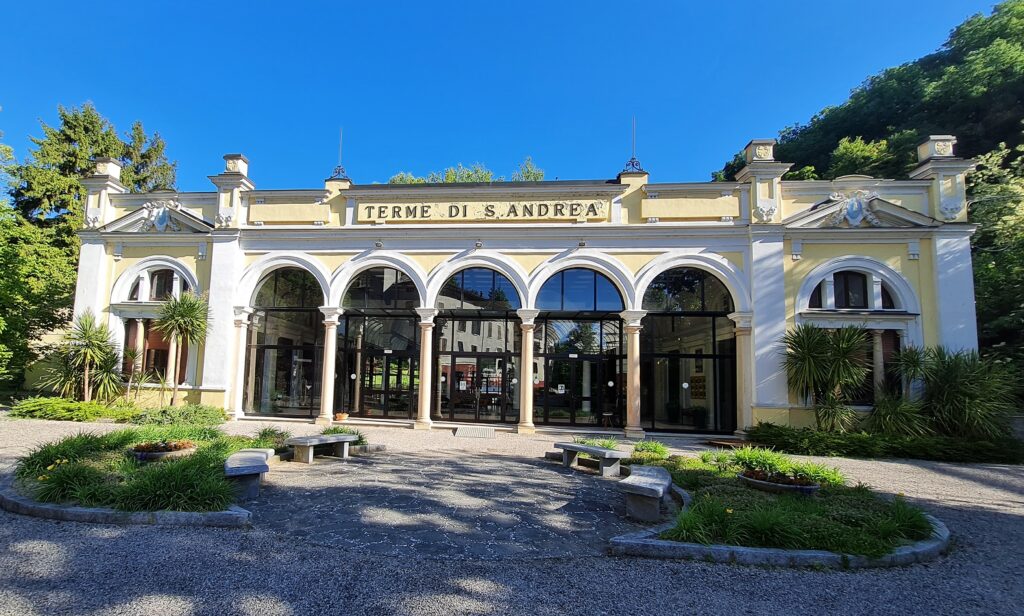 Les thermes de St Andrea près de Felegara et de Parme