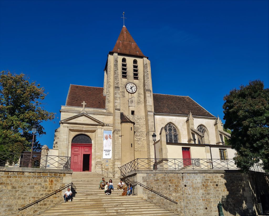 Traversée de Paris GRP 3.
L'église St Germain de Charonne