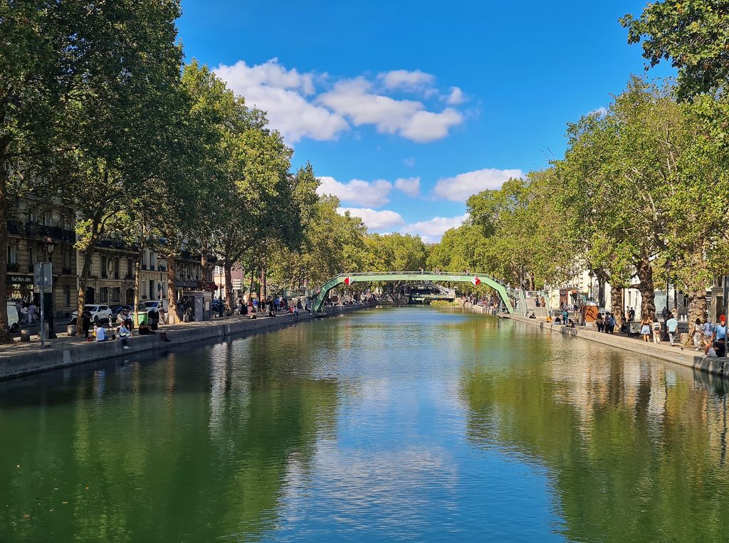 Traversée de Paris GRP 2 - La canal St Martin